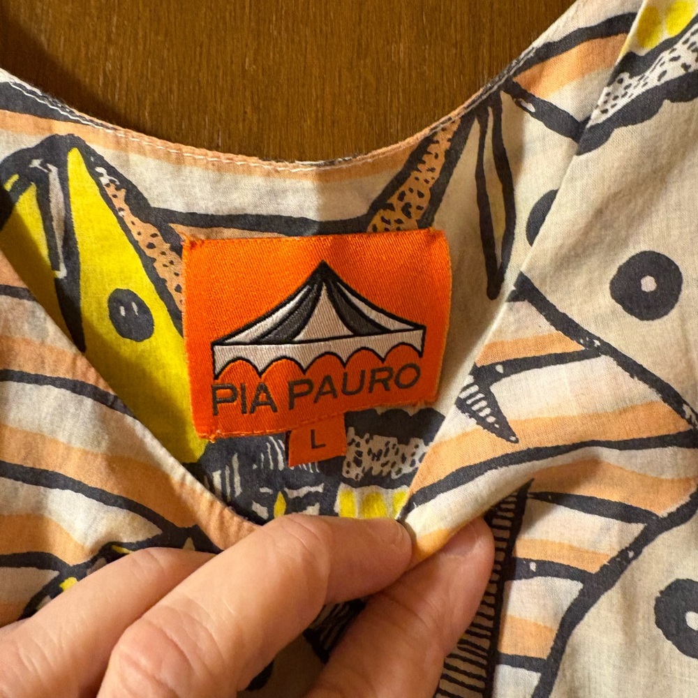 Pia Pauro fish print mini dress - Picture 2 of 4